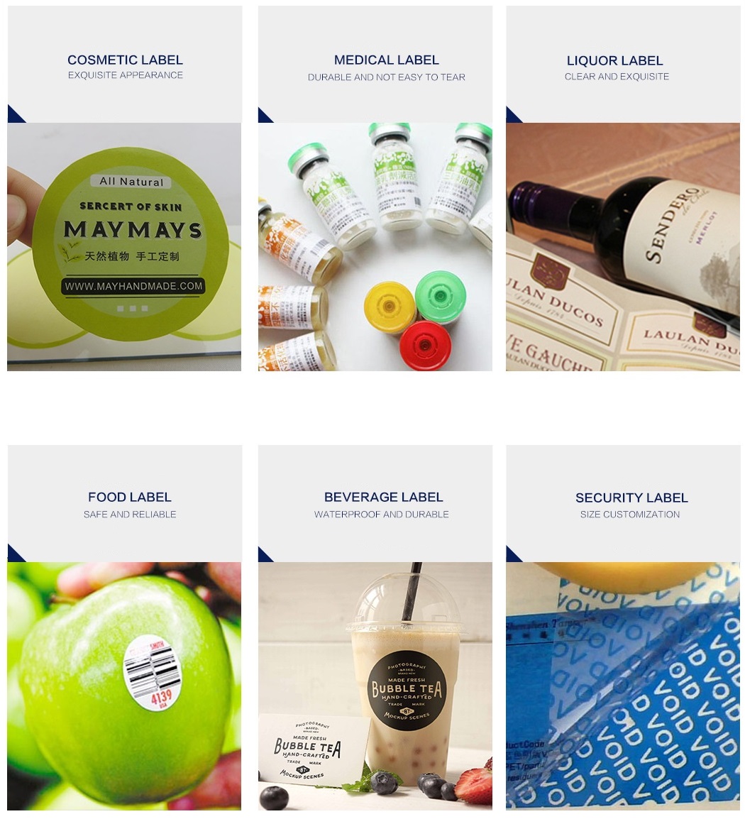 Food, Drink, Medical Labels